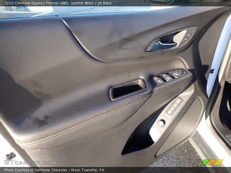 Summit White / Jet Black 2019 Chevrolet Equinox Premier AWD