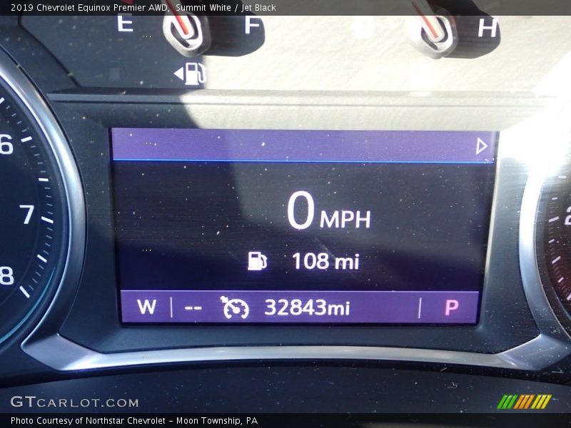 Summit White / Jet Black 2019 Chevrolet Equinox Premier AWD