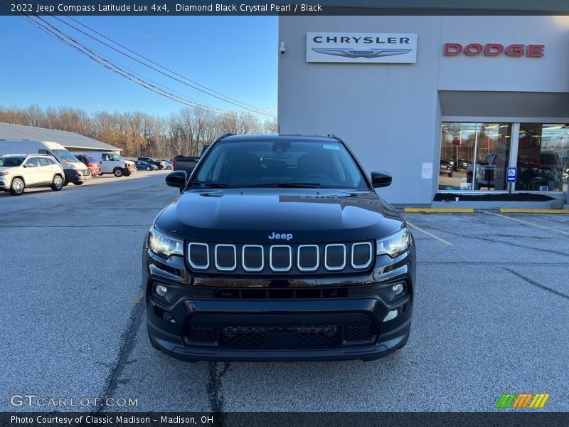 Diamond Black Crystal Pearl / Black 2022 Jeep Compass Latitude Lux 4x4