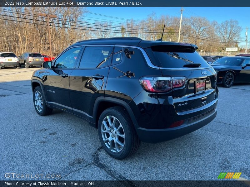 Diamond Black Crystal Pearl / Black 2022 Jeep Compass Latitude Lux 4x4