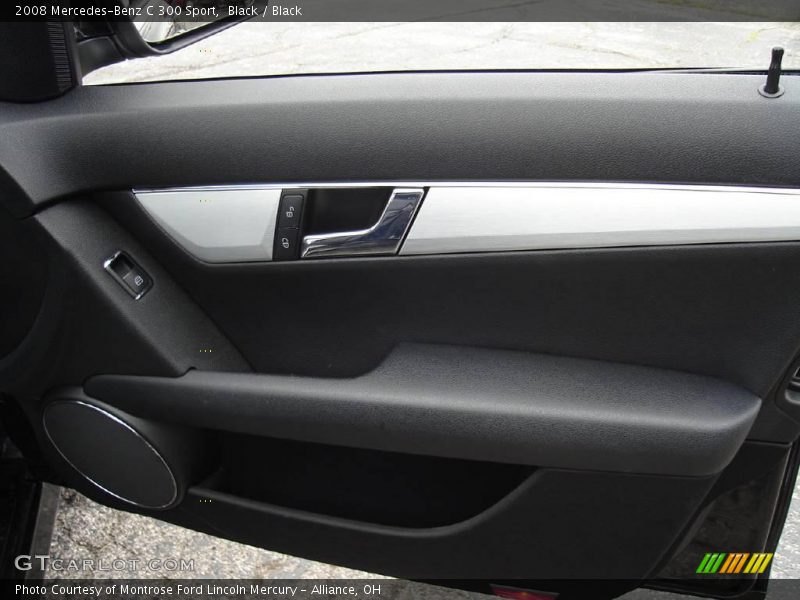 Black / Black 2008 Mercedes-Benz C 300 Sport
