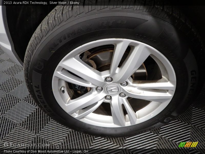 Silver Moon / Ebony 2013 Acura RDX Technology