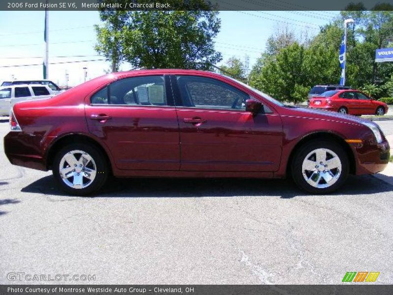 Merlot Metallic / Charcoal Black 2006 Ford Fusion SE V6