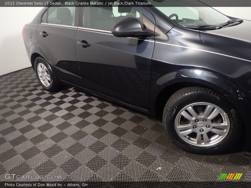 Black Granite Metallic / Jet Black/Dark Titanium 2013 Chevrolet Sonic LT Sedan