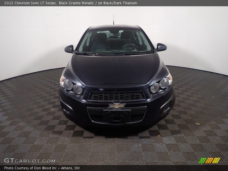 Black Granite Metallic / Jet Black/Dark Titanium 2013 Chevrolet Sonic LT Sedan
