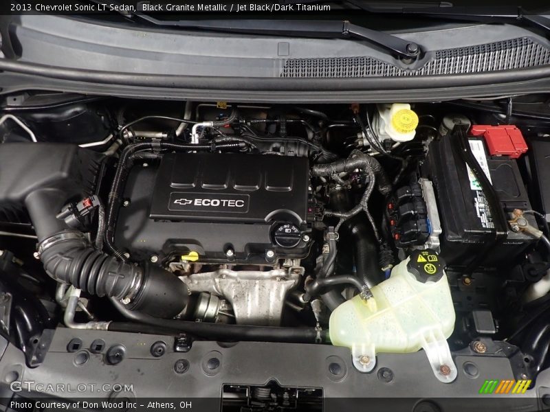 Black Granite Metallic / Jet Black/Dark Titanium 2013 Chevrolet Sonic LT Sedan