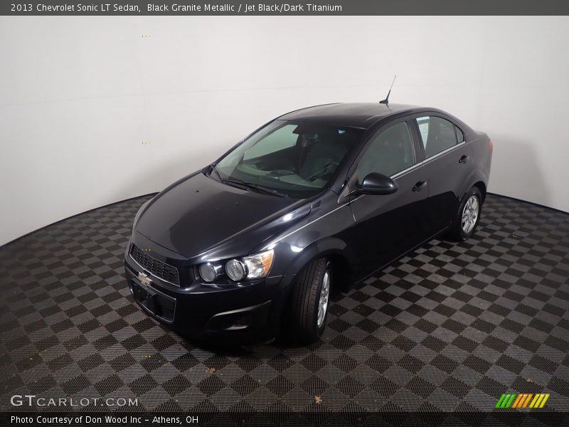 Black Granite Metallic / Jet Black/Dark Titanium 2013 Chevrolet Sonic LT Sedan