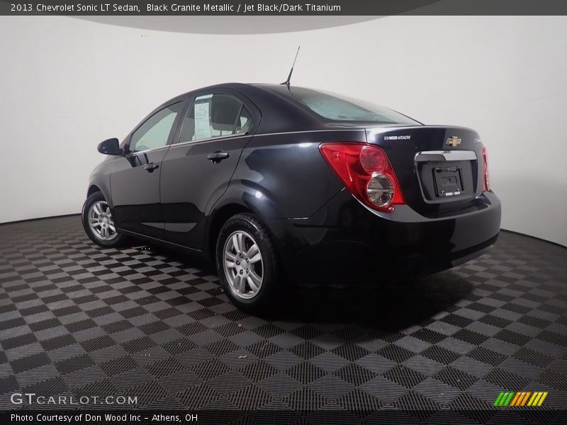 Black Granite Metallic / Jet Black/Dark Titanium 2013 Chevrolet Sonic LT Sedan