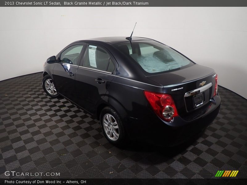 Black Granite Metallic / Jet Black/Dark Titanium 2013 Chevrolet Sonic LT Sedan