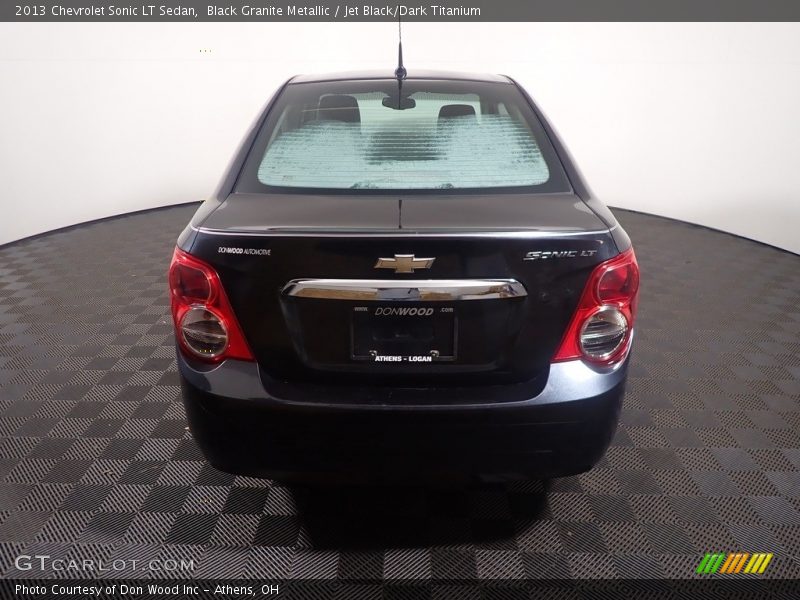 Black Granite Metallic / Jet Black/Dark Titanium 2013 Chevrolet Sonic LT Sedan