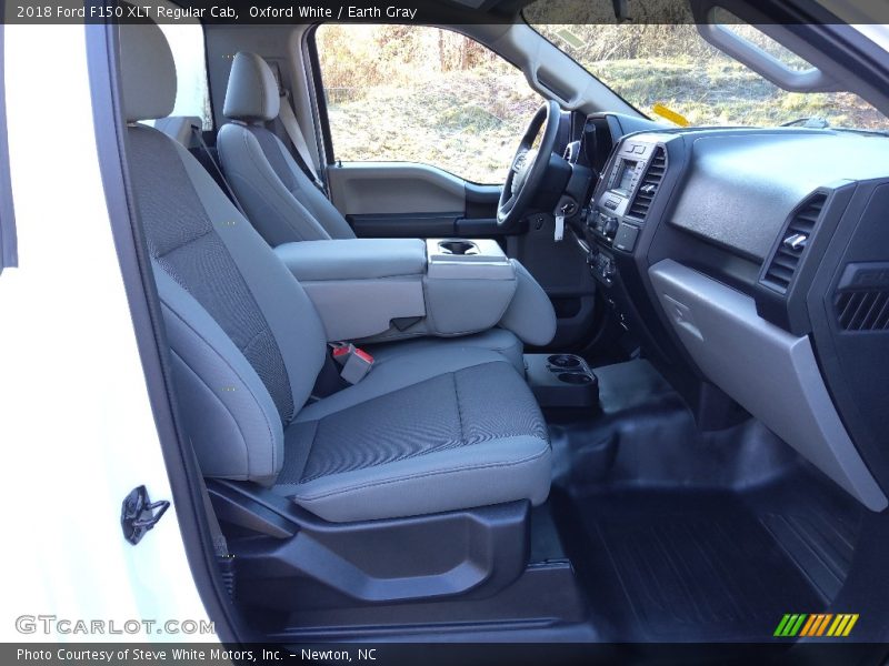 Front Seat of 2018 F150 XLT Regular Cab