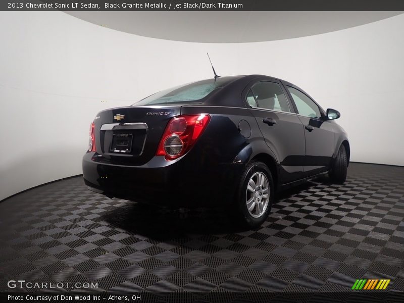 Black Granite Metallic / Jet Black/Dark Titanium 2013 Chevrolet Sonic LT Sedan