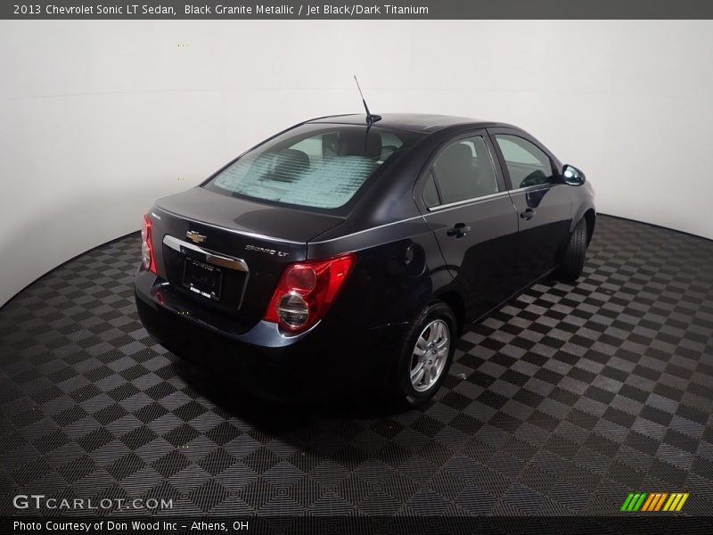 Black Granite Metallic / Jet Black/Dark Titanium 2013 Chevrolet Sonic LT Sedan
