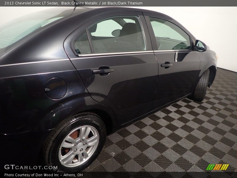 Black Granite Metallic / Jet Black/Dark Titanium 2013 Chevrolet Sonic LT Sedan