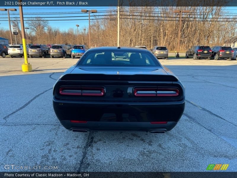 Pitch Black / Black 2021 Dodge Challenger R/T
