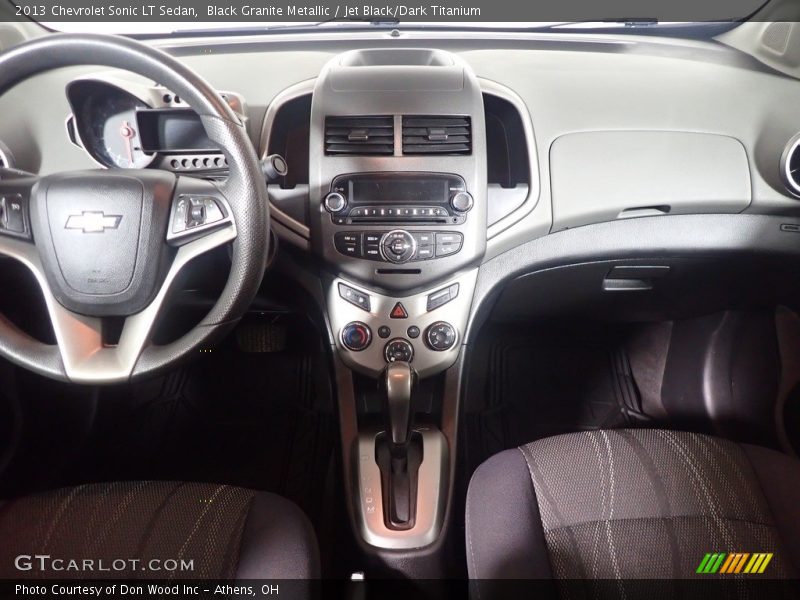 Black Granite Metallic / Jet Black/Dark Titanium 2013 Chevrolet Sonic LT Sedan