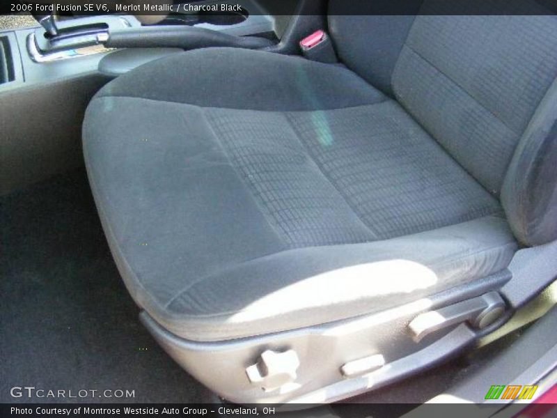 Merlot Metallic / Charcoal Black 2006 Ford Fusion SE V6