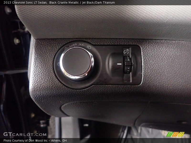 Black Granite Metallic / Jet Black/Dark Titanium 2013 Chevrolet Sonic LT Sedan