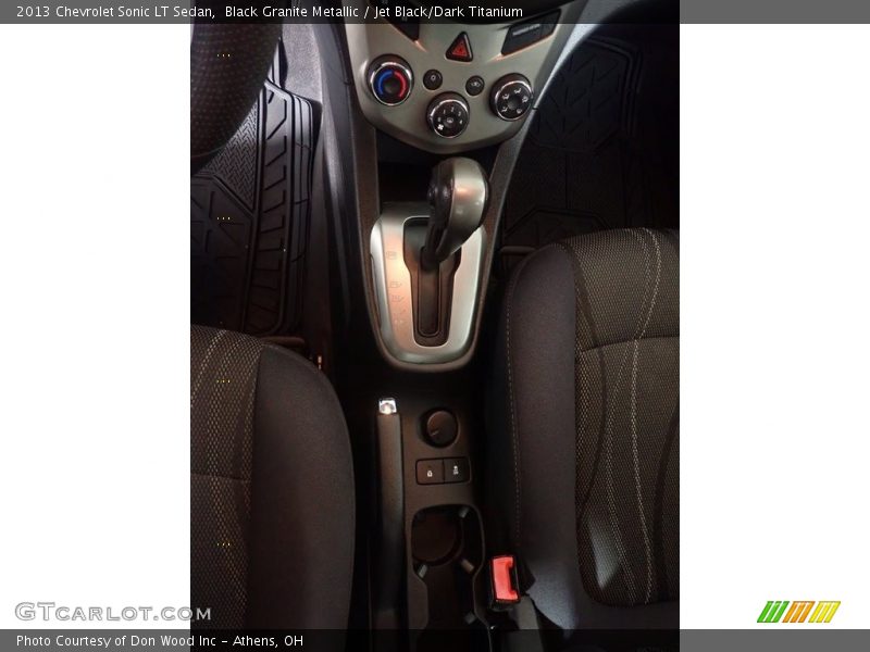 Black Granite Metallic / Jet Black/Dark Titanium 2013 Chevrolet Sonic LT Sedan