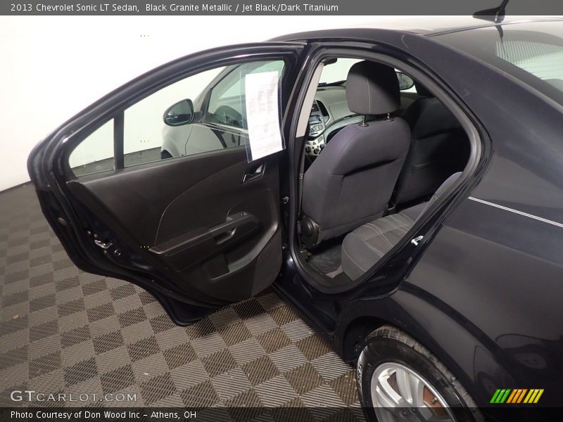 Black Granite Metallic / Jet Black/Dark Titanium 2013 Chevrolet Sonic LT Sedan