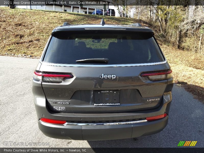 Baltic Gray Metallic / Black 2021 Jeep Grand Cherokee L Limited 4x4