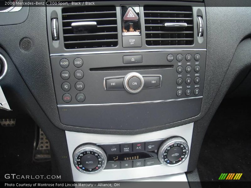 Black / Black 2008 Mercedes-Benz C 300 Sport