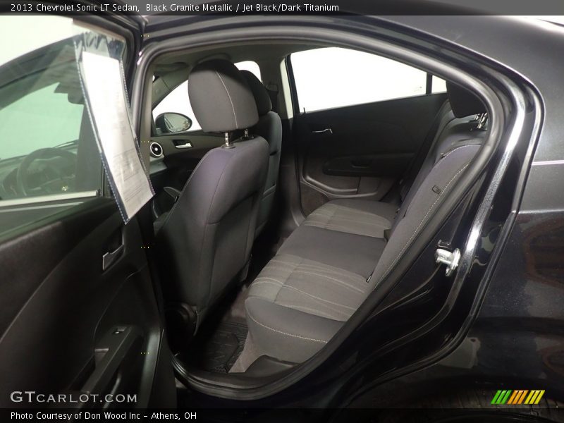Black Granite Metallic / Jet Black/Dark Titanium 2013 Chevrolet Sonic LT Sedan