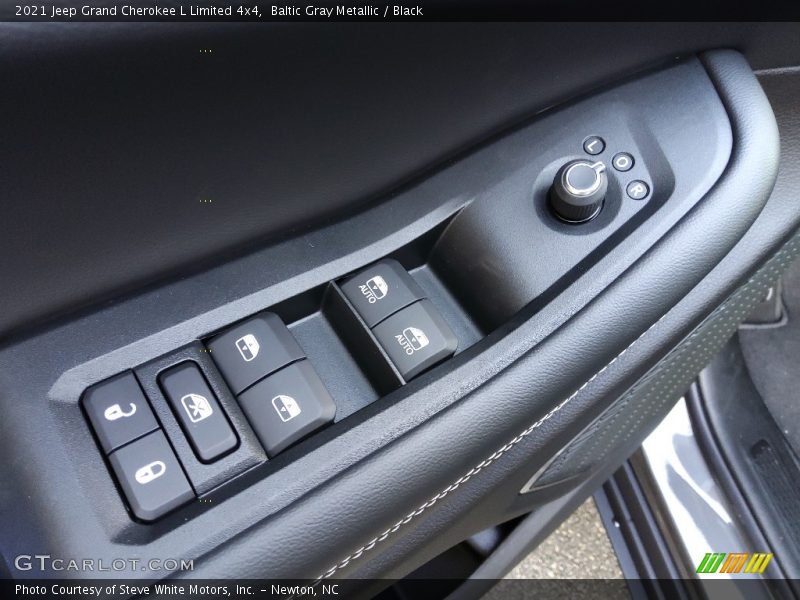 Baltic Gray Metallic / Black 2021 Jeep Grand Cherokee L Limited 4x4