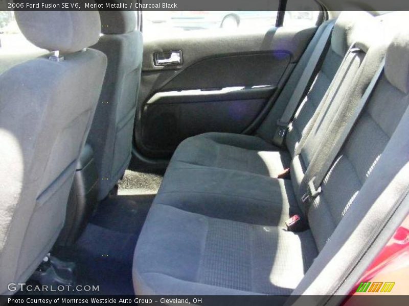 Merlot Metallic / Charcoal Black 2006 Ford Fusion SE V6