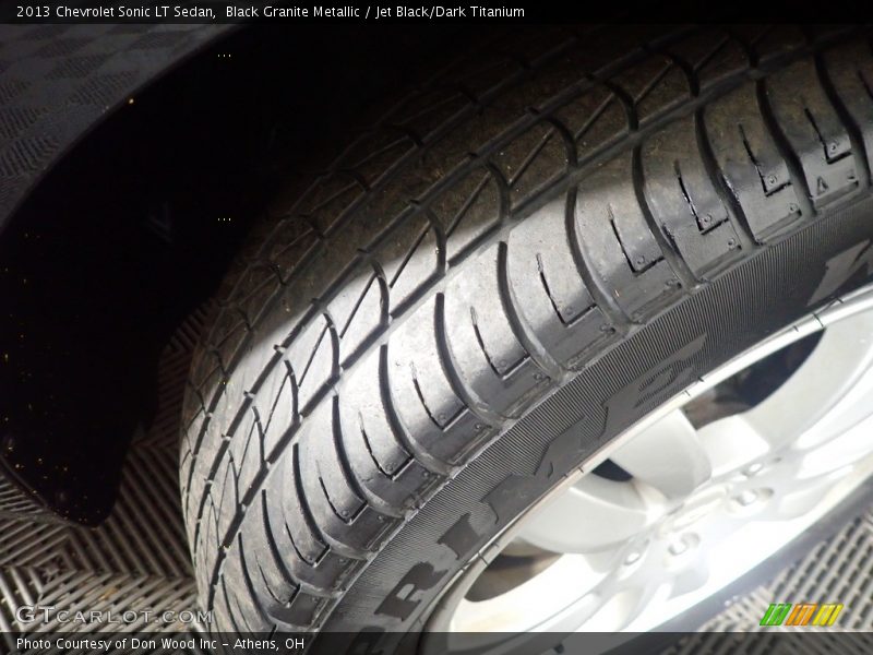 Black Granite Metallic / Jet Black/Dark Titanium 2013 Chevrolet Sonic LT Sedan