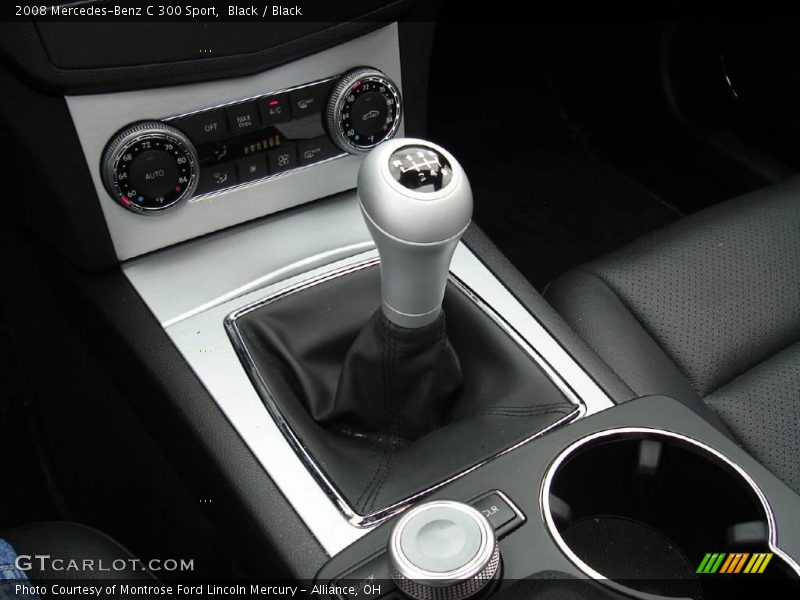 Black / Black 2008 Mercedes-Benz C 300 Sport