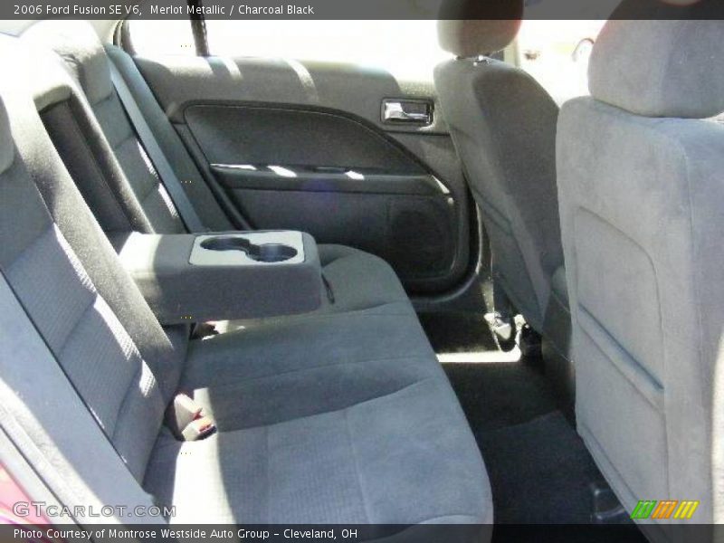 Merlot Metallic / Charcoal Black 2006 Ford Fusion SE V6