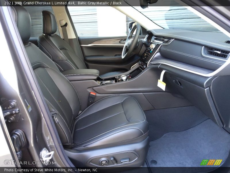 Baltic Gray Metallic / Black 2021 Jeep Grand Cherokee L Limited 4x4