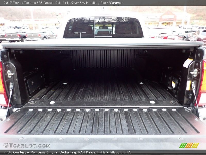 Silver Sky Metallic / Black/Caramel 2017 Toyota Tacoma SR5 Double Cab 4x4
