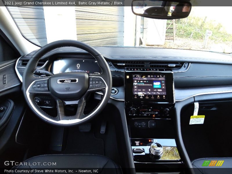 Baltic Gray Metallic / Black 2021 Jeep Grand Cherokee L Limited 4x4