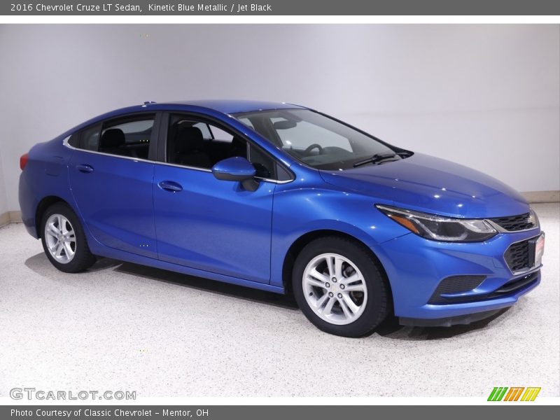 Kinetic Blue Metallic / Jet Black 2016 Chevrolet Cruze LT Sedan