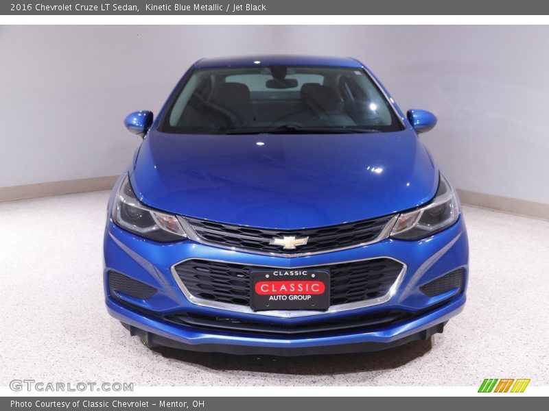 Kinetic Blue Metallic / Jet Black 2016 Chevrolet Cruze LT Sedan