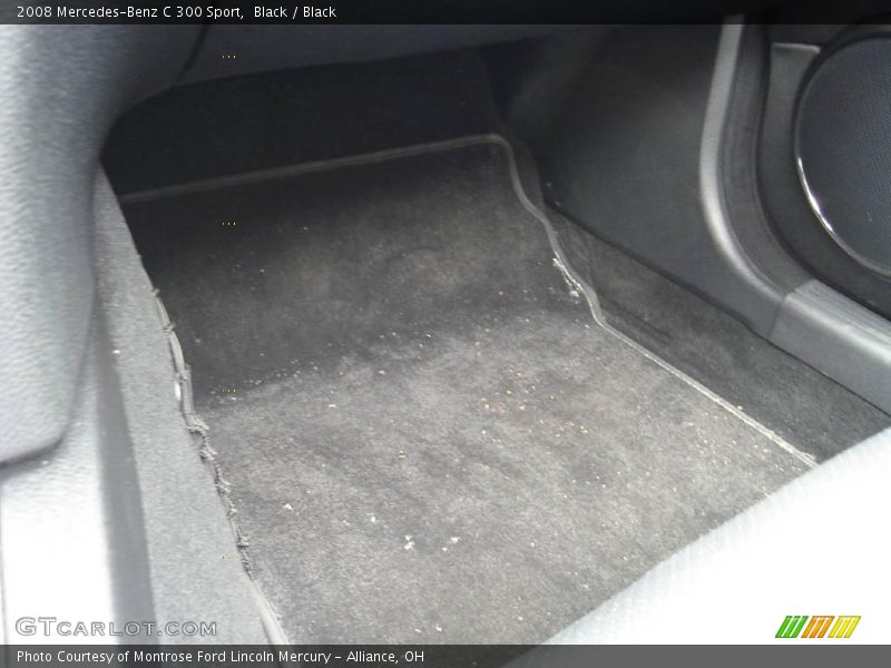 Black / Black 2008 Mercedes-Benz C 300 Sport