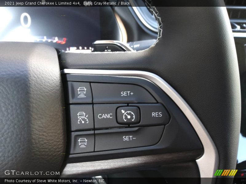 Baltic Gray Metallic / Black 2021 Jeep Grand Cherokee L Limited 4x4