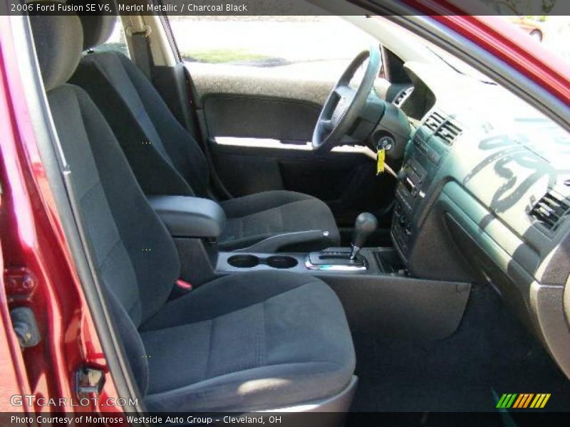 Merlot Metallic / Charcoal Black 2006 Ford Fusion SE V6