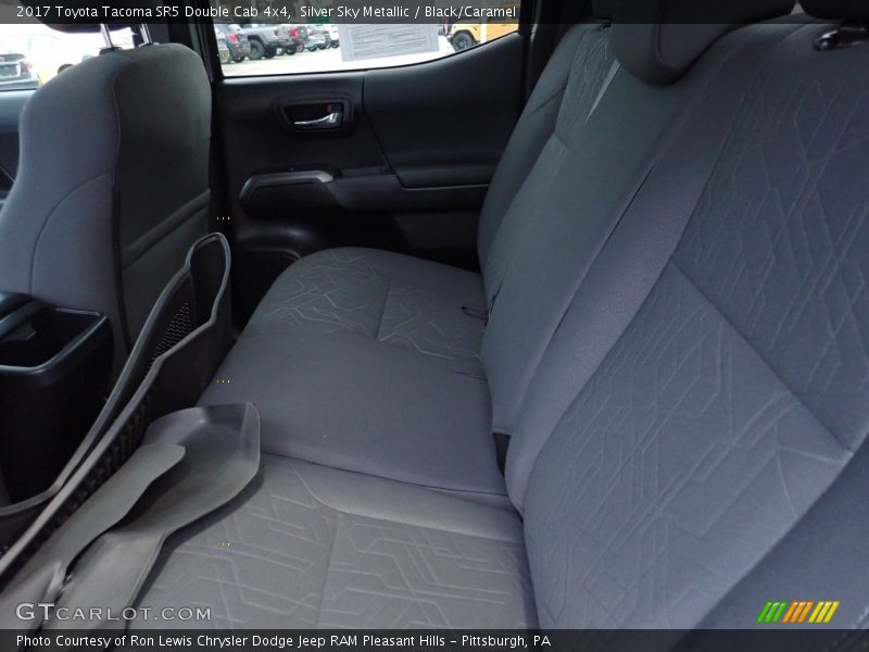 Silver Sky Metallic / Black/Caramel 2017 Toyota Tacoma SR5 Double Cab 4x4