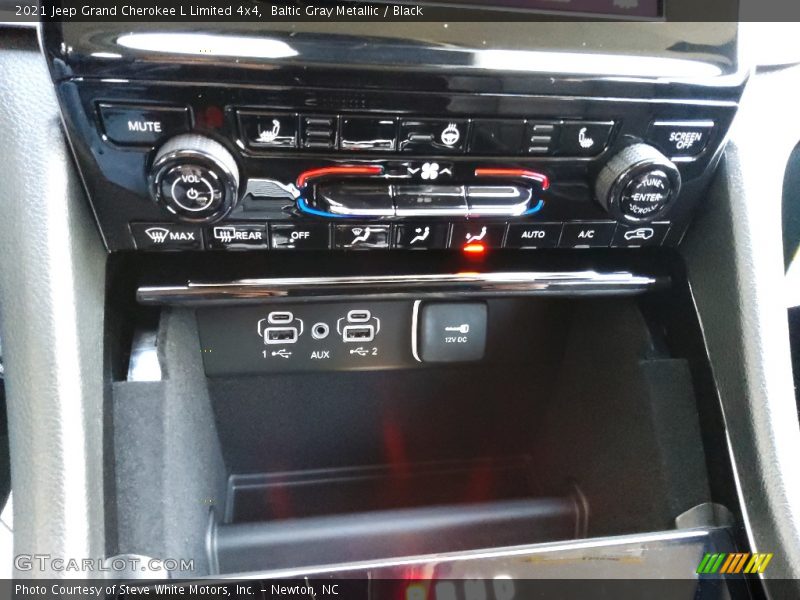 Baltic Gray Metallic / Black 2021 Jeep Grand Cherokee L Limited 4x4