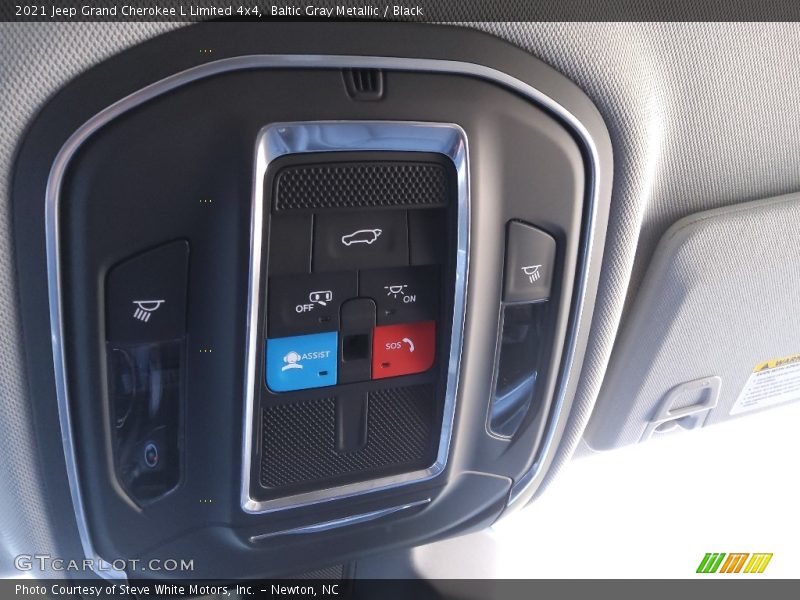 Baltic Gray Metallic / Black 2021 Jeep Grand Cherokee L Limited 4x4