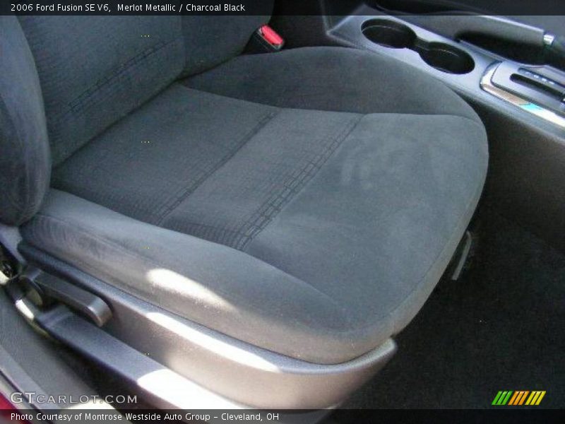 Merlot Metallic / Charcoal Black 2006 Ford Fusion SE V6