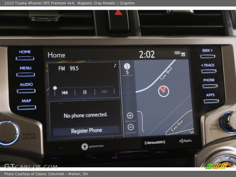 Magnetic Gray Metallic / Graphite 2020 Toyota 4Runner SR5 Premium 4x4