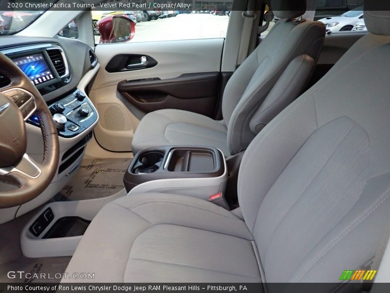 Velvet Red Pearl / Cognac/Alloy 2020 Chrysler Pacifica Touring