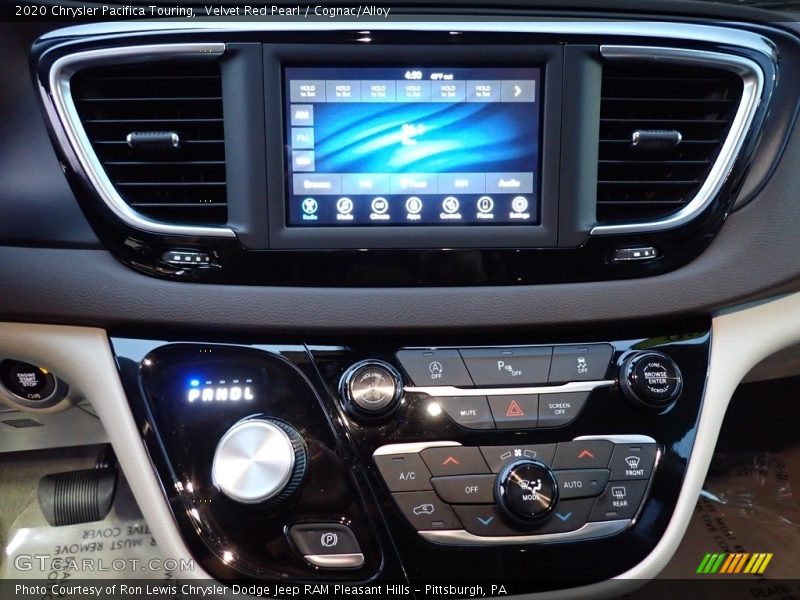 Velvet Red Pearl / Cognac/Alloy 2020 Chrysler Pacifica Touring