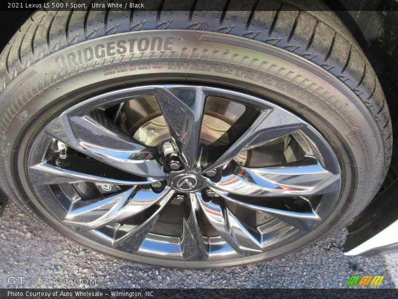 Ultra White / Black 2021 Lexus LS 500 F Sport