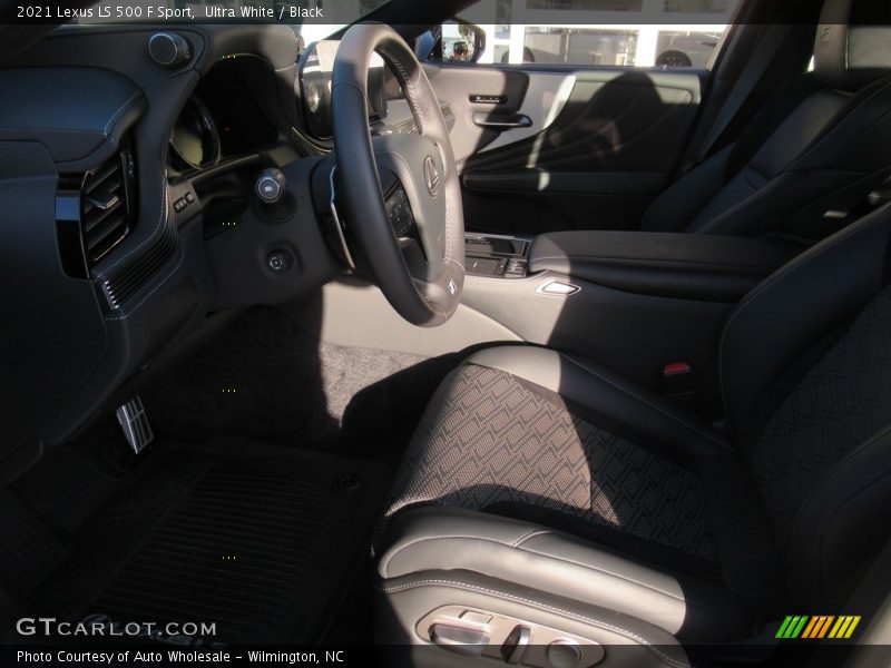 Ultra White / Black 2021 Lexus LS 500 F Sport