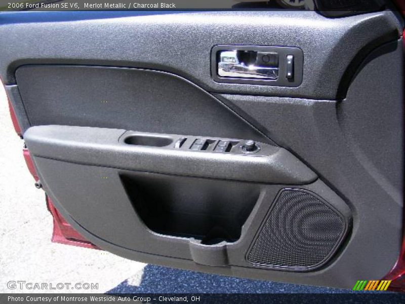 Merlot Metallic / Charcoal Black 2006 Ford Fusion SE V6